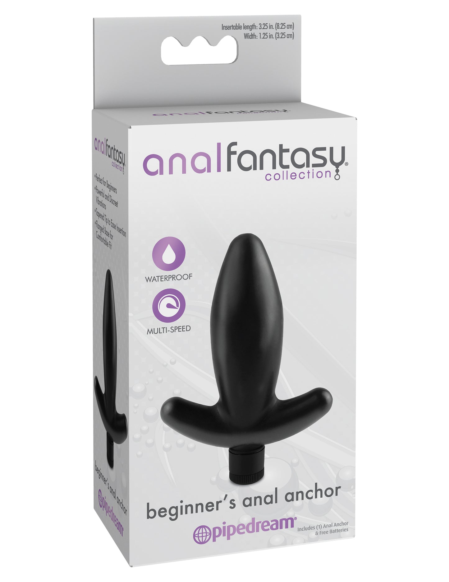 Anal Fantasy Collection Beginners Anal Anchor - Black by Pipedream