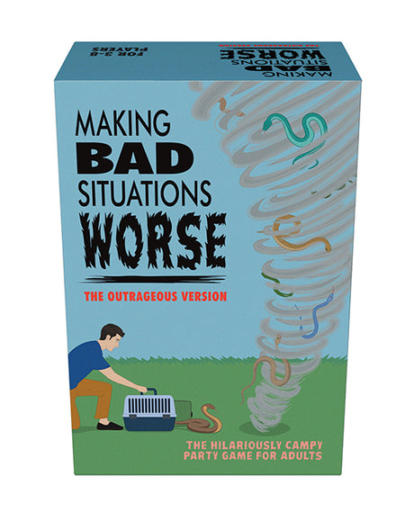 Kheper Making Bad Situations Worse — Outrageous Party Game (100 Situation + 250 Response Cards)