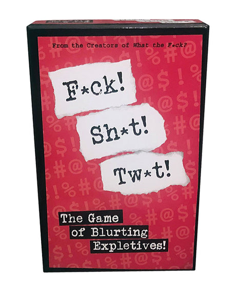 F*ck! Sh*t! Tw*t! Card Game by Kheper