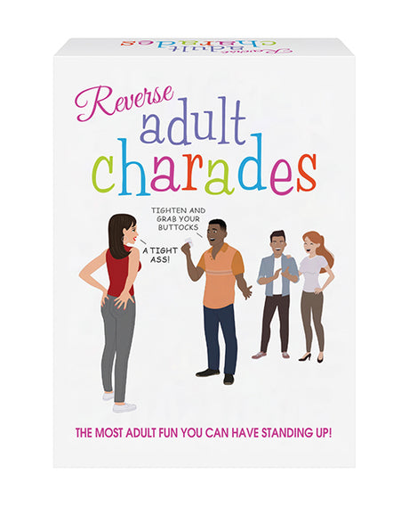 Kheper Reverse Adult Charades Party Game — 600 Charades (100 Cards)