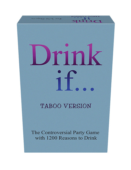 Kheper Drink If Taboo — Adult Drinking Game, 200 Cards