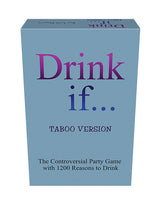 Kheper Drink If Taboo — Adult Drinking Game, 200 Cards