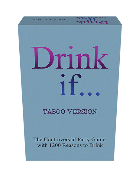 Kheper Drink If Taboo — Adult Drinking Game, 200 Cards