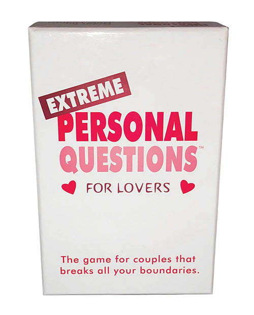 Extreme Personal Questions For Lovers Card Game by Kheper