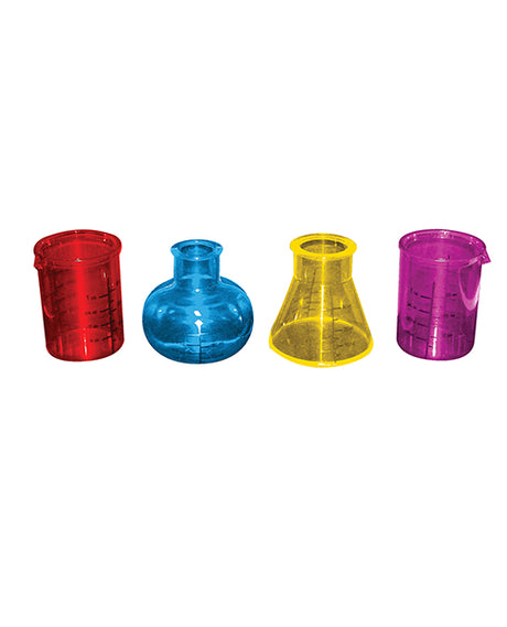 Kheper Chemistry Shot Glass Set — Colorful, Set of 4