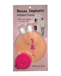 Booze Implants Hidden Flask - 4 oz Each by Kheper