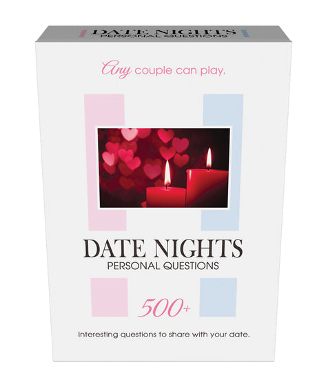 Kheper Date Nights: Personal Questions Conversation Game