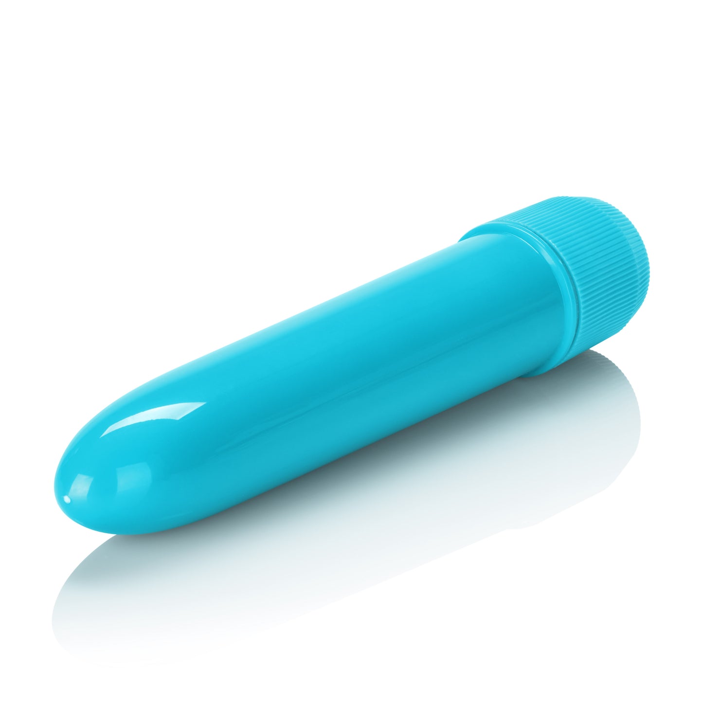 Mini Neon Multi-Speed Vibe 4.5 Inches - Blue by CalExotics
