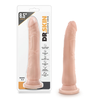 Dr. Skin - Realistic Cock - Basic 8.5 - Beige by Blush