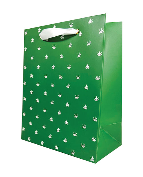 Polka Pot Gift Bag - Green/White by Kush Kards