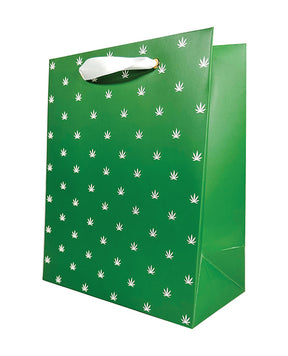 Polka Pot Gift Bag - Green/White by Kush Kards