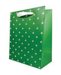Polka Pot Gift Bag - Green/White by Kush Kards