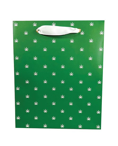 Polka Pot Gift Bag - Green/White by Kush Kards