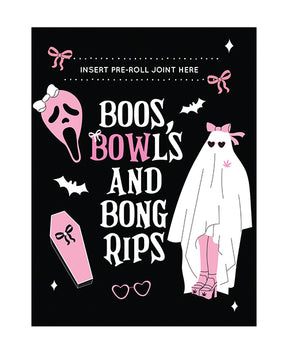 Halloween Boo's Greeting Card w/Matchbook by Kush Kards
