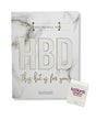 HBD Birthday Greeting Card w/Matchbook by Kush Kards