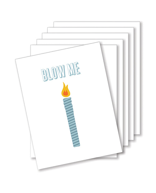 Kush Kards Blow Me Naughty Birthday Card — A2 (4.25 x 5.5 in)