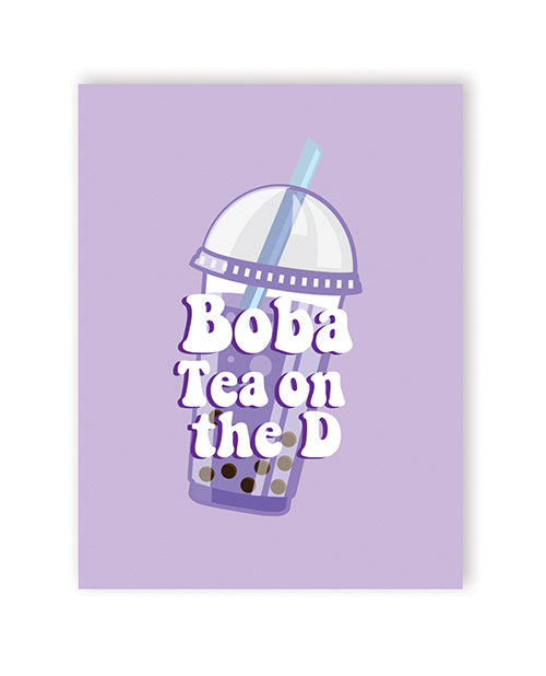 Boba D Greeting Card by Kush Kards
