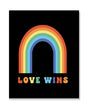 Love Wins Greeting Card by Kush Kards