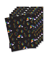 Kush Kards Rainbow Naughty Greeting Card (A2, Blank Interior)