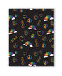 Rainbow Penis Naughty Greeting Card by Kush Kards