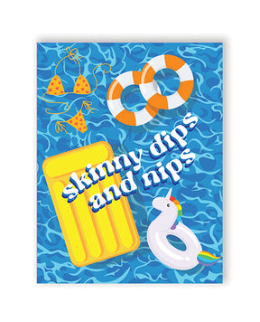 Nips And Dips Greeting Card by Kush Kards