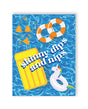 Nips And Dips Greeting Card by Kush Kards