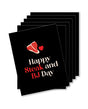 Happy Steak And BJ Day Naughty Greeting Card - Pack Of 6 by Kush Kards