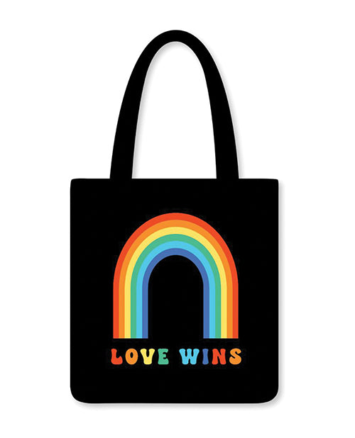 Love Wins Reusable Tote - Multi Color by Kush Kards