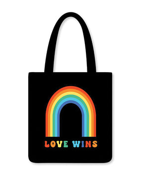 Love Wins Reusable Tote - Multi Color by Kush Kards
