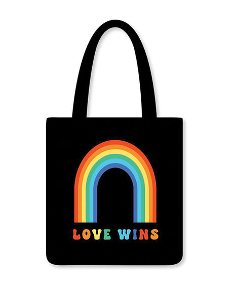Love Wins Reusable Tote - Multi Color by Kush Kards