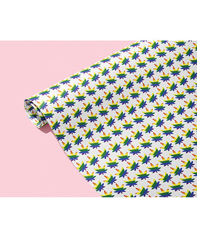 Rainbow Pot Leaf Wrapping Paper by Kush Kards