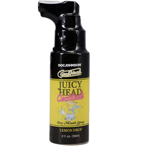 Doc Johnson GoodHead Juicy Head Lemon Drop Dry Mouth Spray 2 fl. oz. - DJ1361-55-BX