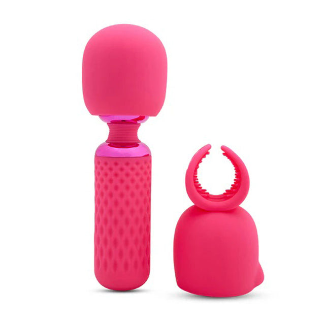 Nu Sensuelle Nubii Harlow Mini Wand — Pink (7.28 in) - BT-NU13PK
