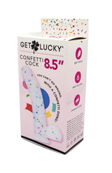 8.5" Confetti Cock