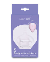 Kiiroo Luxus Luxher 5 Pieces Adhesive Stickers Accessory - Clear by Luxus