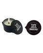 Kama Sutra Light Me if You're Horny Tin Massage Candle w/Pour Spout - 2 oz Vanilla Creme by Kama Sutra