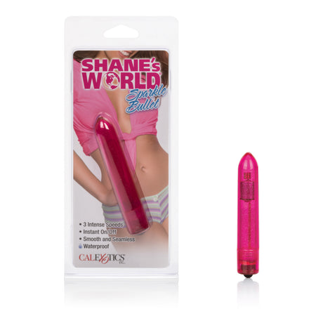 Shane's World Sparkle Bullet Vibrator — Pink (CalExotics) - SE0065052