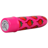 Doc Johnson Goodhead Buzz Buddies 5 Inch Multi-Speed Vibe - Strawberries - DJ1370-01-CD