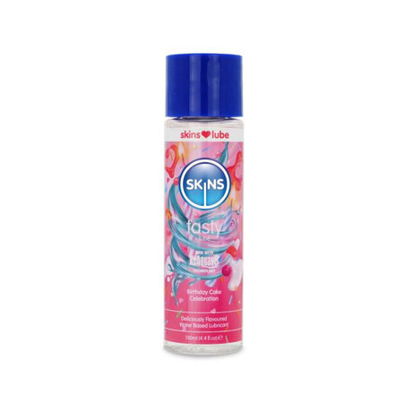 Creative Conceptions Skins Birthday Cake Water-Based Lubricant, 4.4 fl oz - CC-SKLUBBC4