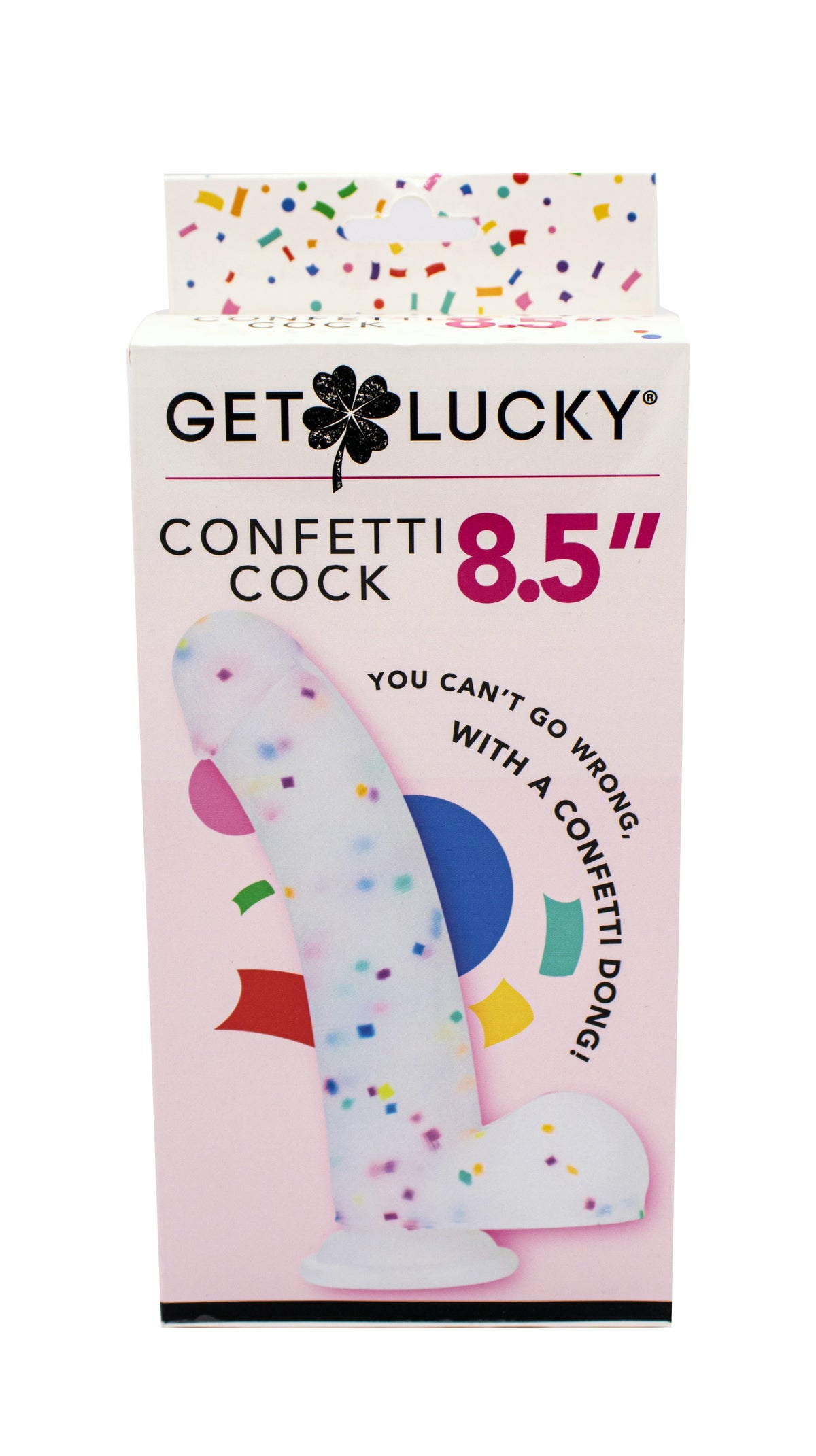8.5" Confetti Cock