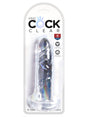 Pipedream King Cock Clear 6 Inch Dildo - PD5753-20