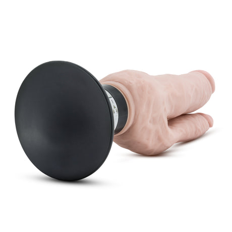 Blush Dr. Skin Double Vibe — Dual Vibrating Dildos, Beige - BL-15103