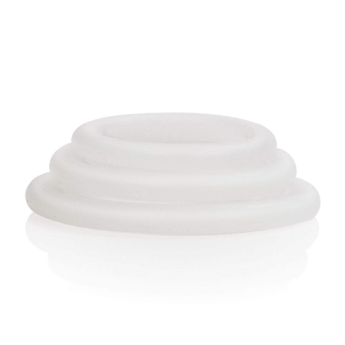Silicone Support Rings - Clear by CalExotics
