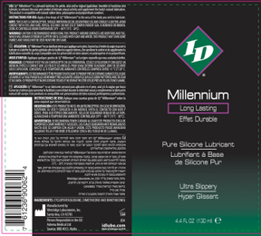 I.D. Lubricants Millennium Silicone Lubricant, 4.4 oz - ID-MLL-04