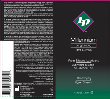 I.D. Lubricants Millennium Silicone Lubricant, 4.4 oz - ID-MLL-04