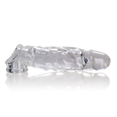 Oxballs Butch Veiny Cocksheath — Clear, 8.5 in (21.6 cm) - OX-3029-CLR