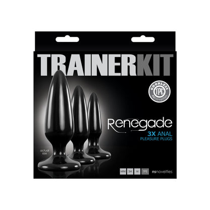 Renegade Pleasure Plug 3pc Trainer Kit by nsnovelties