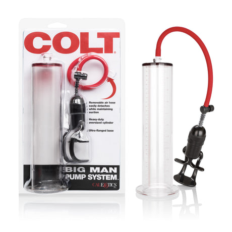 CalExotics Colt Big Man Pump System — Oversized Cylinder & Silicone Hose - SE6789002