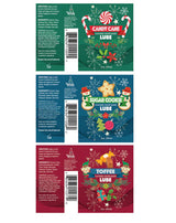 Holiday Lubricant Display of 18, 3 Flavors