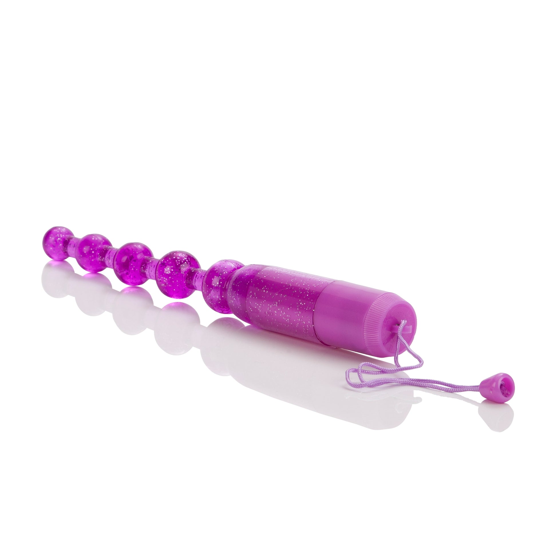 Vibrating Pleasure Beads - Purple by CalExotics